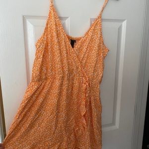 🧡Orange Romper NWT🧡